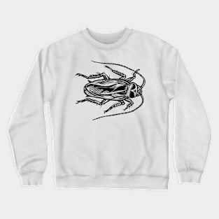 Cockroach (Top View) Crewneck Sweatshirt